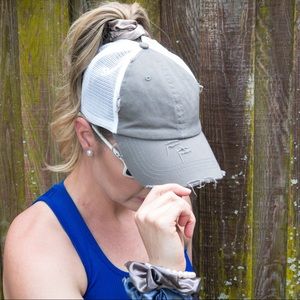 Ponytail Hat & Scrunchy bundle